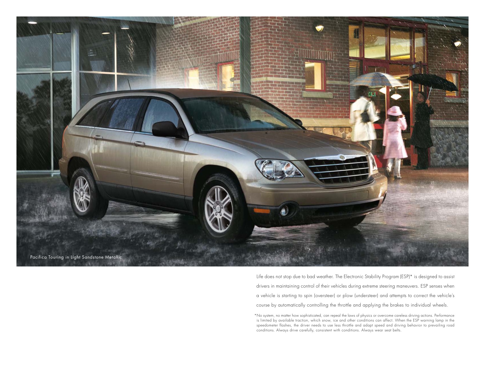 2008 Chrysler Pacifica Brochure Page 1